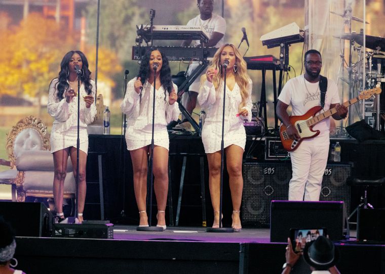 Frankie Beverly and Isley Brothers concert