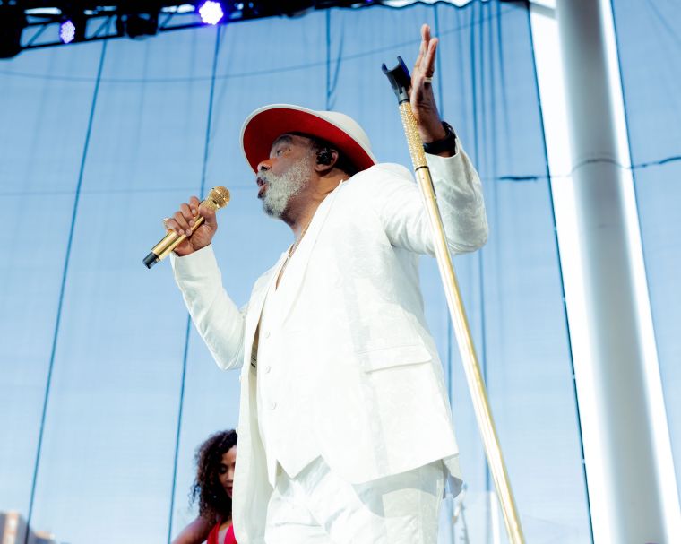 Frankie Beverly and Isley Brothers concert