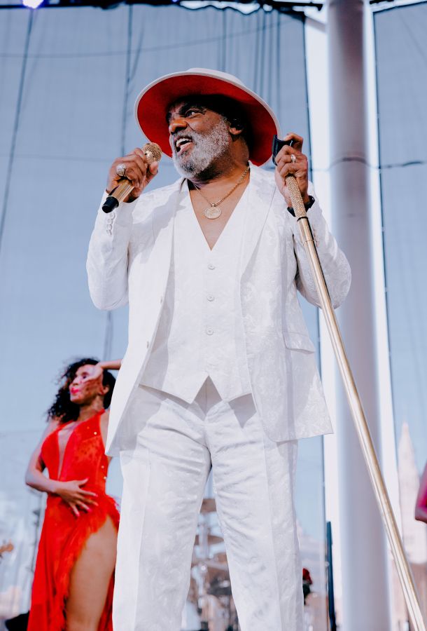Frankie Beverly and Isley Brothers concert