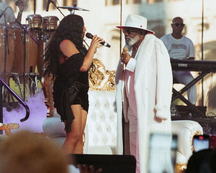 Frankie Beverly and Isley Brothers concert