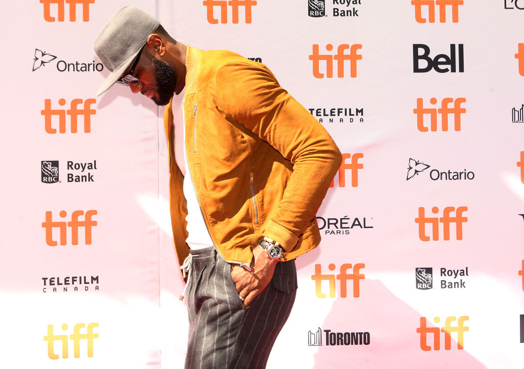 red carpet for the movie, "The Carter Effect" at the Winter Garden and Elgin Theatres during the Toronto International Film Festival