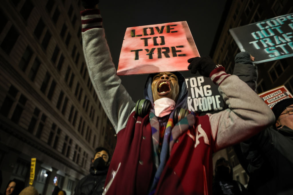 Tyre Nichols protest in Oakland, California