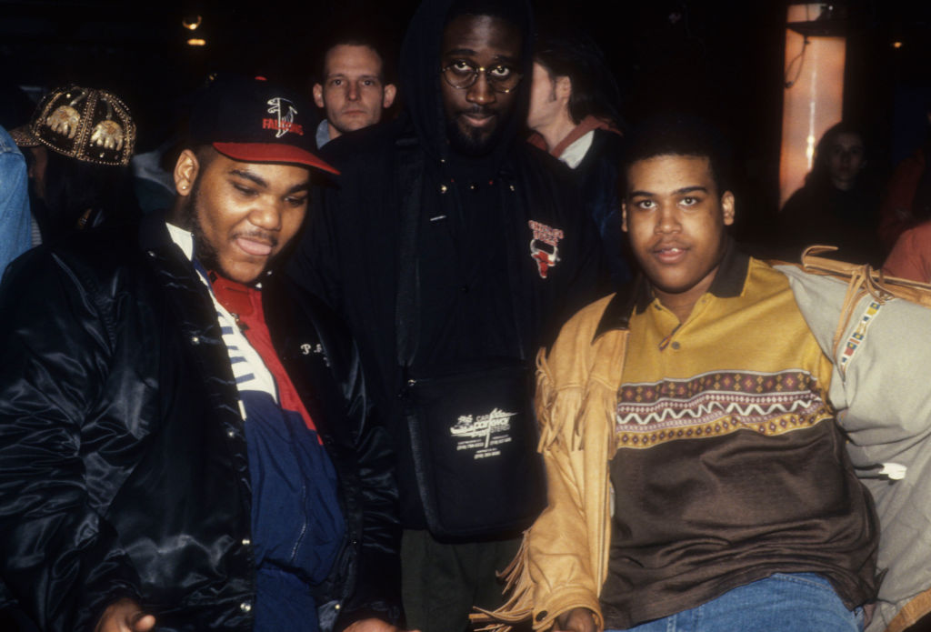 De La Soul Appear Backstage At A Show