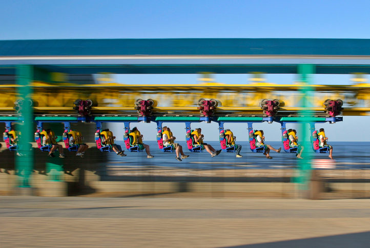 Wicked Twister. Cedar Point in Sandusky, Ohio