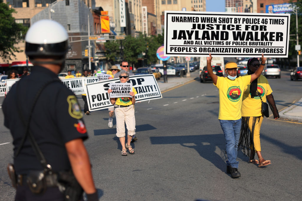 March And Rally Demanding Justice For Jayland Walker Held In Newark