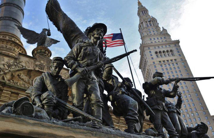 Soldiers and Sailors Monument in Cleveland, Ohio