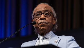 Reverend Al Sharpton moderates chat with Mayor Eric Adams...