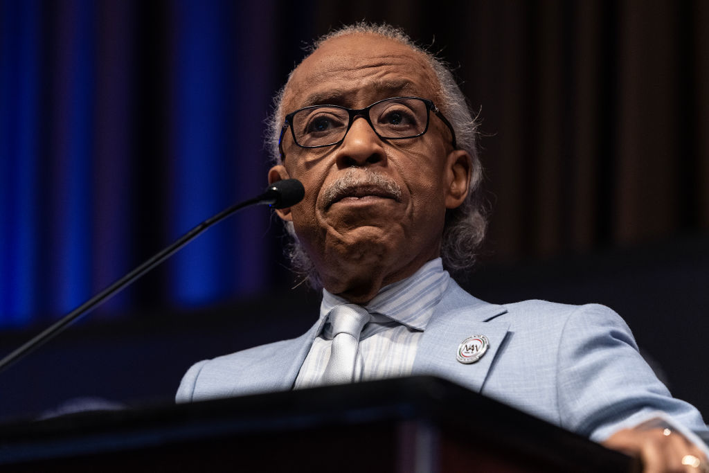 Reverend Al Sharpton moderates chat with Mayor Eric Adams...