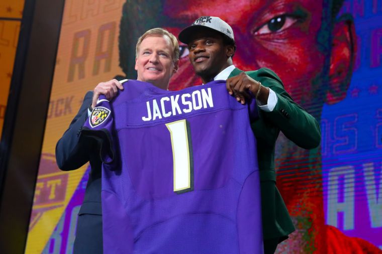Lamar Jackson: 2018 NFL Draft - Round 1, Pick 32, Ravens