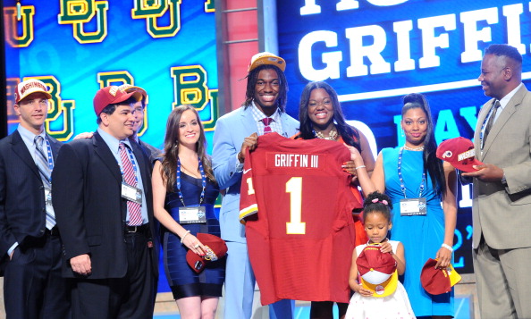 Robert Griffin III: 2012 NFL Draft - Round 1, Pick 2, *Commanders