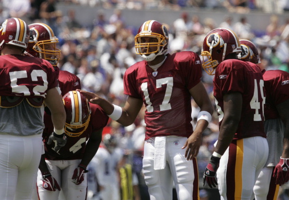 Baltimore, MD Washington Redskins against the Baltimore Ravens in a controlled scrimmage at M&T Bank