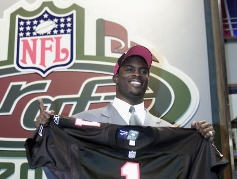 Mike Vick: 2001 NFL Draft - Round 1, Pick 1, Falcons