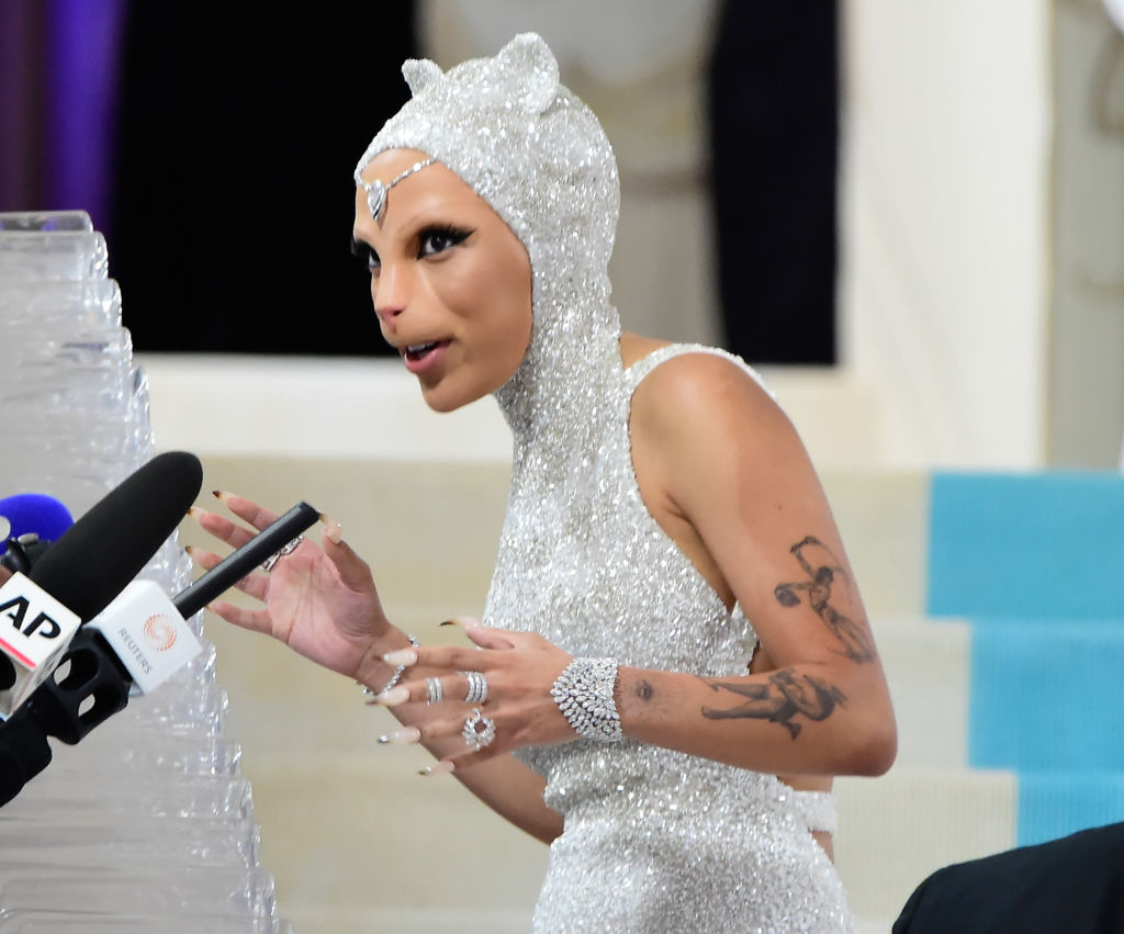 The 2023 Met Gala Celebrating "Karl Lagerfeld: A Line Of Beauty" - Street Sightings