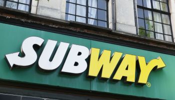 Subway Store Sign, on building exterior