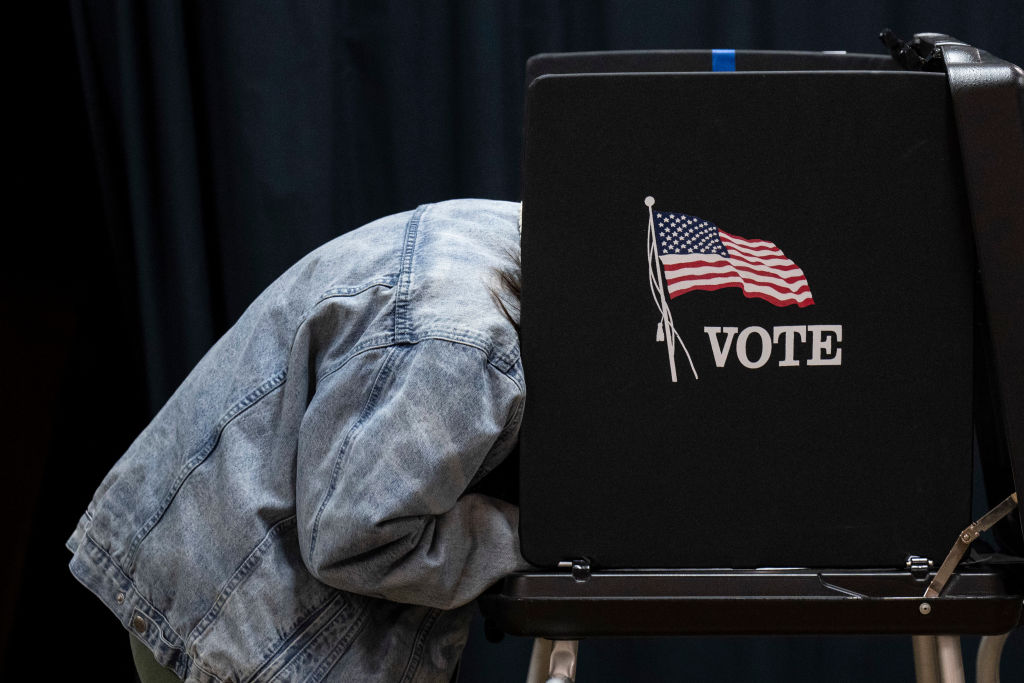 Americans Head To The Polls To Vote In The 2022 Midterm Elections
