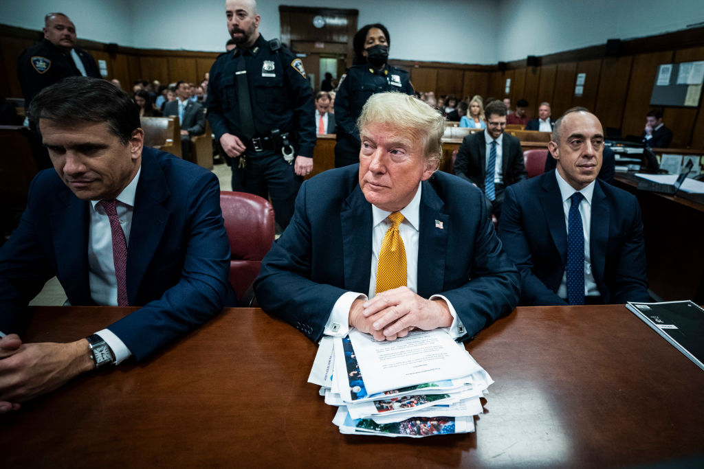 Trump New York Manhattan Criminal Court