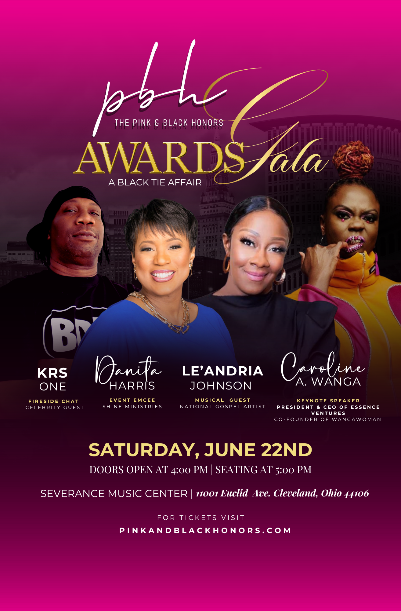 The Pink & Black Honors