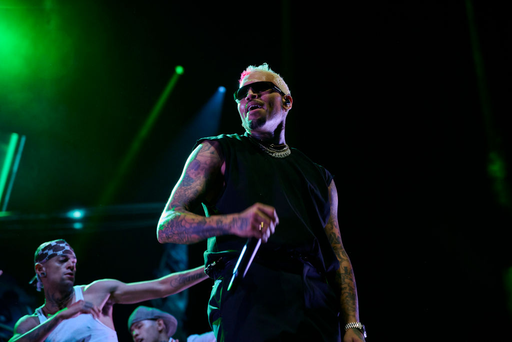 Chris Brown And Lil Baby Perform At Budweiser Stage
