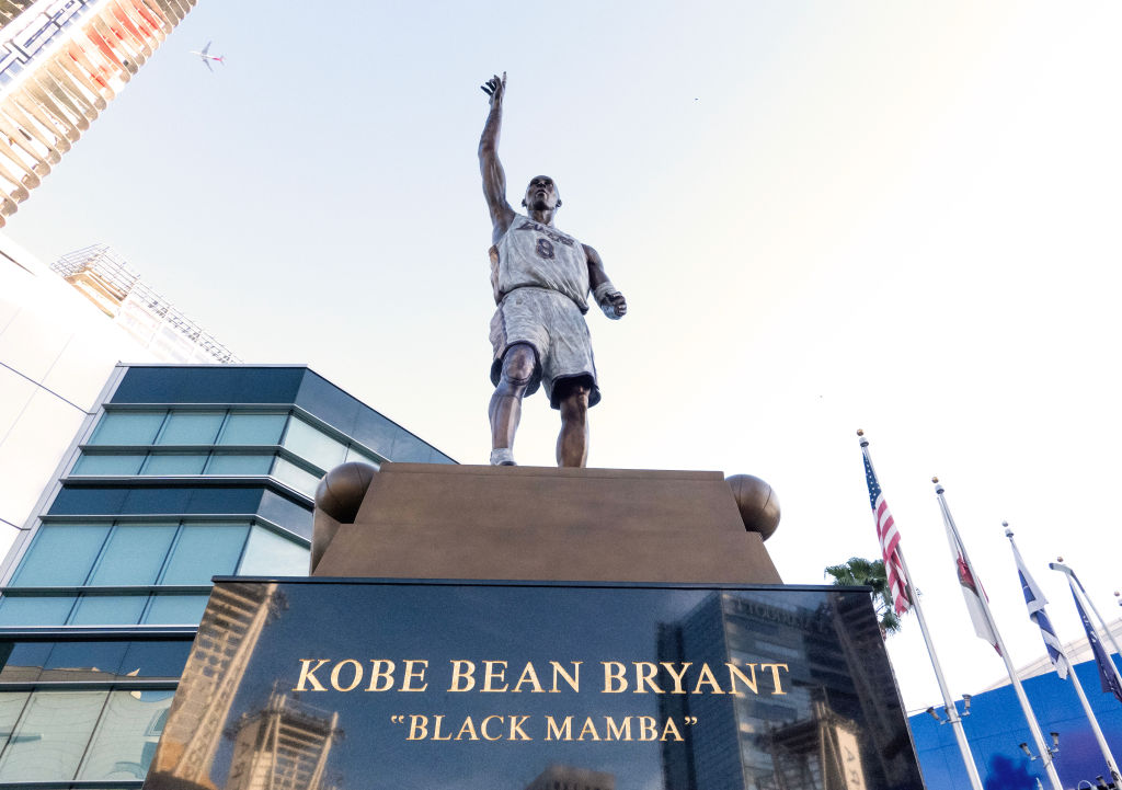 Kobe Bryant statue typos